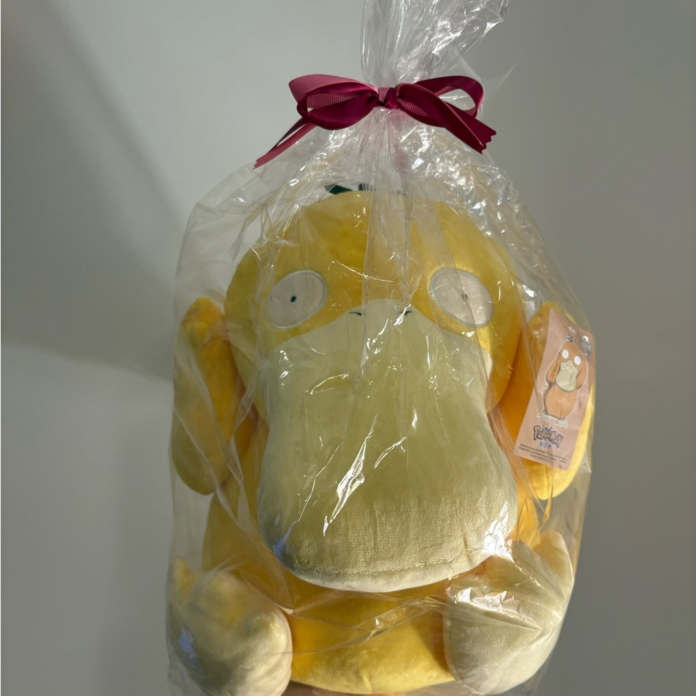 Pokemon Psyduck Plush Toy - Yellow and Cream